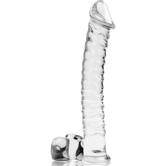 Nebula Series By Ibiza MODELIS 23 DILDO BOROSILIKATINIS STIKLAS 21,5 X 4 CM CLEAR