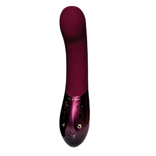 Hot Octopuss Zems un Augsts Vibrators 2 Motors Kurve