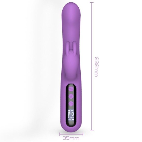 Digital Swell Vibrador con Pantalla S per Potente 23,2 cm