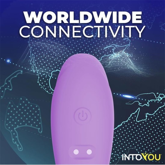 Intoyou App Series Couple Toy with App Flexible Silicone Lavender