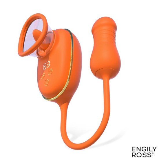 Engily Ross Lizer Pro Oscilating Tongue Stimulator, Vakuumsūknis un Thrusting Egg