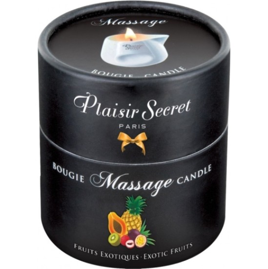 Plaisir Secret ANANĀSU/MANGO MASĀŽAS SVECE 80ML