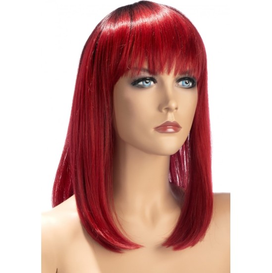 World Wigs ELVIRA PERUKAS BICOLOR RED