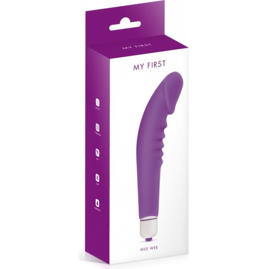 My First WEE WEE PURPLE SILICONE VIBRATOR