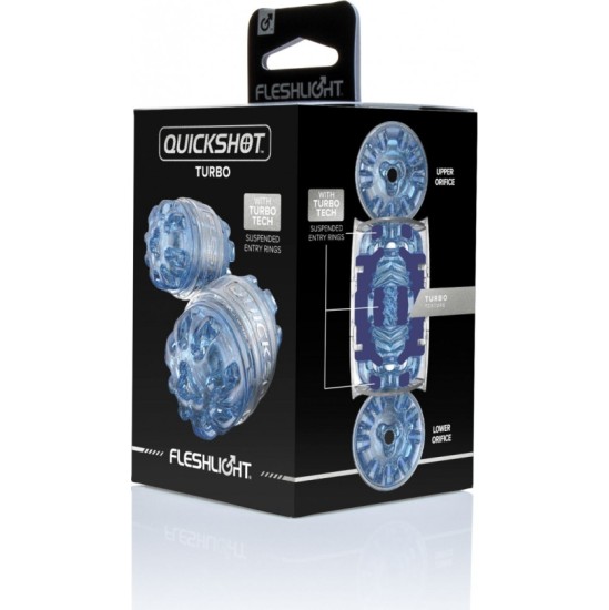 Fleshlight Quickshot Turbo Blue Ice masturbātors