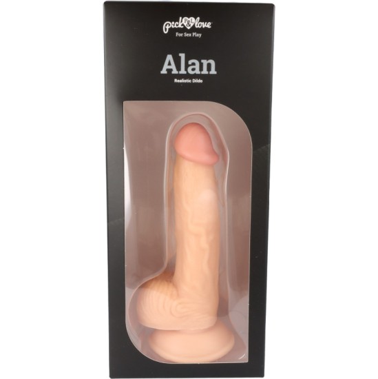 Pick&Love ALAN REĀLISTS PENIS 21 CM