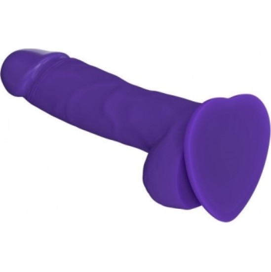 Strap-On-Me PURPLE SOFT SILICONE REALISTIC PENIS L