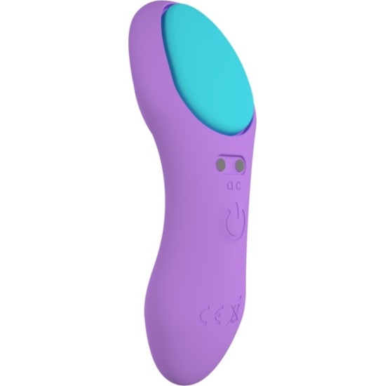 Party Color Toys BIKŠU VIBRATORS AR LILA USB VADĪBU