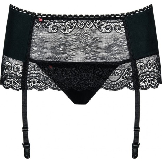 Obsessive MIAMOR GARTER BELT & THONG S/M