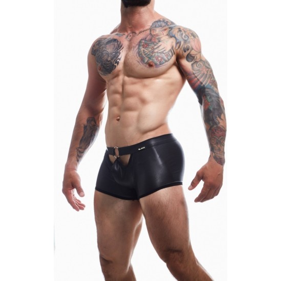 Cut4Men C4M BL4CK MINI BOXER PEEKABOO BLACK S