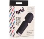 Xr - Bang! MINI TAASLAETAV WAND MASSAGER MUST SILIKOON