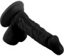 Vscnovelty REALISTIC PENIS MR RUDE BLACK 16.5 CM