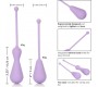 California Exotic Novelties CHINESE KEGEL BALLS SET X 2 LILAC SILICONE