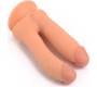 Vscnovelty REALISTIC PENIS DOUBLE PENETRATION FLESH 18.5 CM