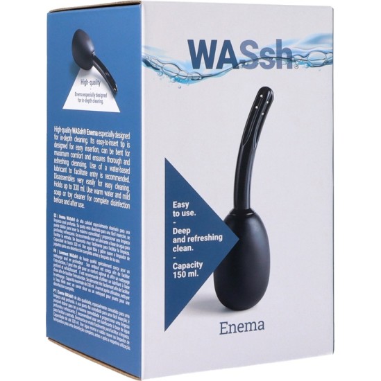 Virgite - Wassh ENEMA ANAL CLEANING ORIFICES BLACK 150 ML