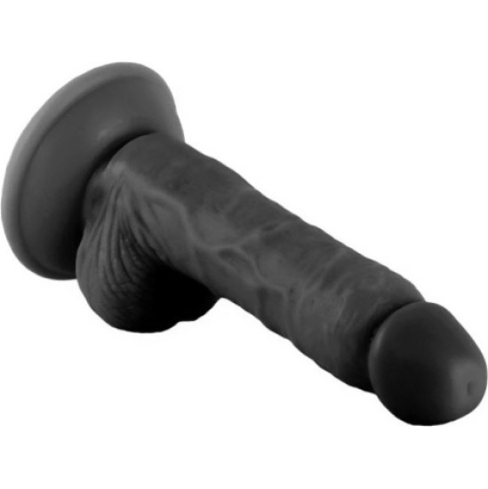 Vscnovelty REĀLISTS PENIS MR RUDE BLACK 18,5 CM