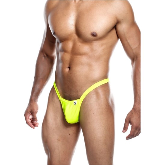 Mob Eroticwear YELLOW THONG AND BUNS L