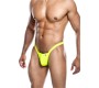 Mob Eroticwear YELLOW THONG AND BUNS L