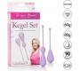 California Exotic Novelties CHINESE KEGEL BALLS SET X 2 LILAC SILICONE