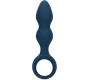 Loveline TEARDROP SILICONE ANAL PLUG M BLUE