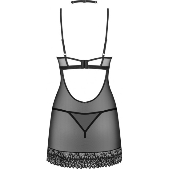 Obsessive DONARELLA CHEMISE & THONG XS/S