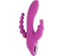 Vscnovelty TRIPLE PLEASURE PURPLE VIBRATOR