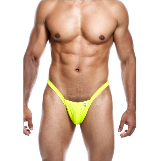 Mob Eroticwear YELLOW THONG AND BUNS L