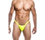 Mob Eroticwear YELLOW THONG AND BUNS L