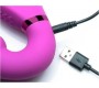 Xr - Strap U INFLATABLE HARNESS FOR WOMEN USB VIBRATOR WITH PINK CONTROL