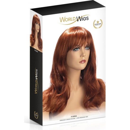 World Wigs ФИОНА ДЛИННЫЙ Рыжий ПАРИК