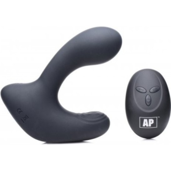 Xr - Alpha-Pro ROUND AND TURN AND PULSATORY USB PROSTATE STIMULATOR WITH REMOTE