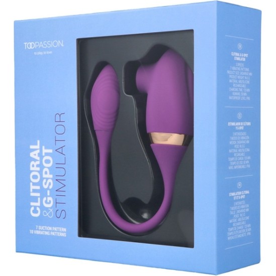 Pick&Love TOOPASSION CLITORIAL&G-SPOT STIMULIATORIUS