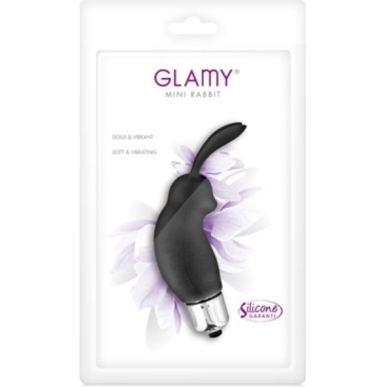 Glamy BLACK MINI RABBIT BULLET