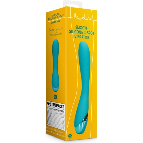 Loveline ZILS USB G-SPOT MĪKSTS SILIKONA VIBRATORS