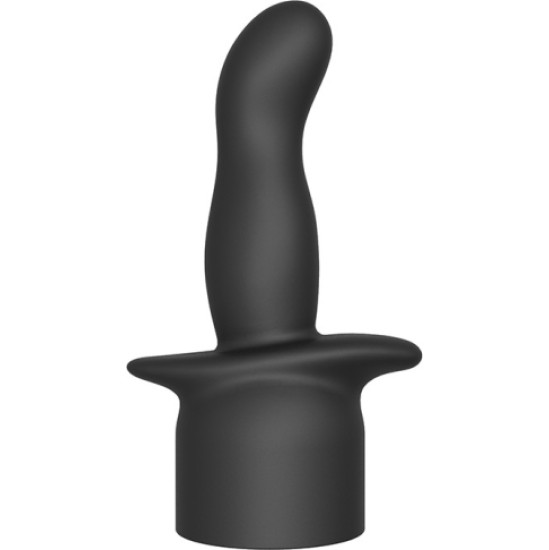 Dorcel WANDERFUL BLACK MASSAGER KIT WITH TWO ACCESSORIES