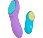 Party Color Toys BIKŠU VIBRATORS AR LILA USB VADĪBU