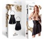 Demoniq AVA UNDERBREAST DRESS BLACK L