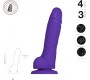 Strap-On-Me PURPLE SOFT SILICONE REALISTIC PENIS L