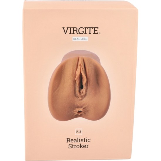 Virgite - Realistics VAGINA/ANUS MASTURBATOR R18 FLESH