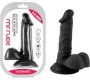 Vscnovelty REĀLISTS PENIS MR RUDE BLACK 16,5 CM