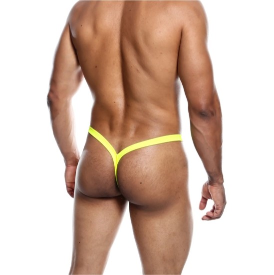 Mob Eroticwear YELLOW THONG AND BUNS L