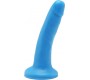 Get Real By Toyjoy DUĀLĀ BLĪVUMA PENIS AR ZILU SŪCEKUSI 15 CM