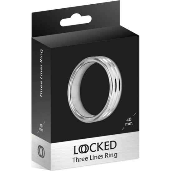 Locked Gredzens 3 LĪNIJU TĒRAUDS 40 MM X 50 MM