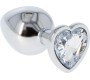 Fetish Arts CLEAR HEART PLUG M