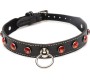 Xr - Strict RED STONES CHOKER NECKLACE WITH RING