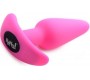 Xr - Bang! VIBRATED ANAL T-SHAPE SILICONE USB W/ PINK CONTROL