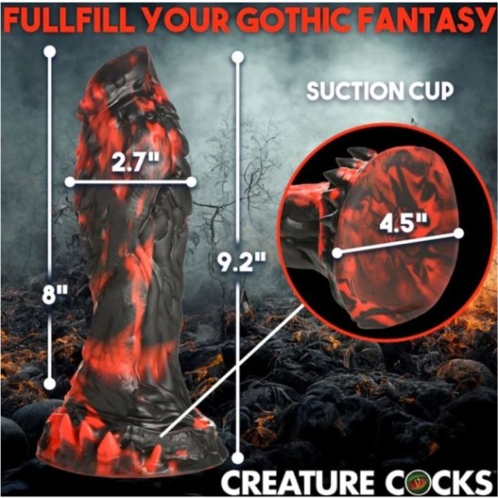 Xr - Creature Cocks PĻAUJA SILIKONA DILDO