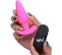 Xr - Bang! VIBRATED ANAL T-SHAPE SILICONE USB W/ PINK CONTROL