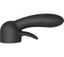 Dorcel WANDERFUL BLACK MASSAGER KIT WITH TWO ACCESSORIES