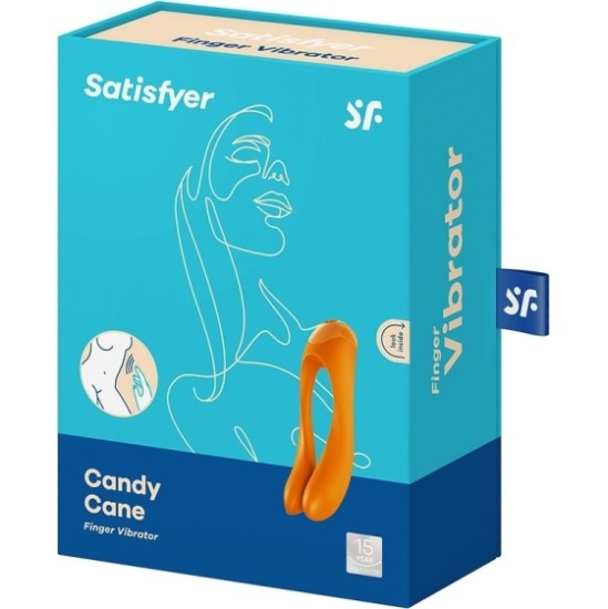 Satisfyer CANDY cukranendrių oranžinė